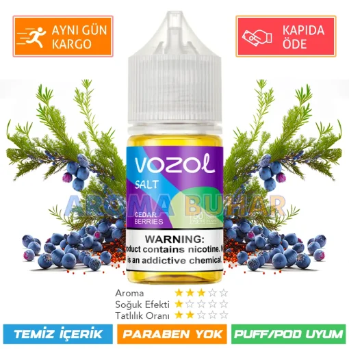 Vozol Likit Cedar Berries Salt