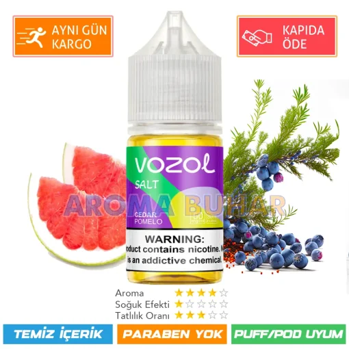 Vozol Likit Cedar Pomelo Salt