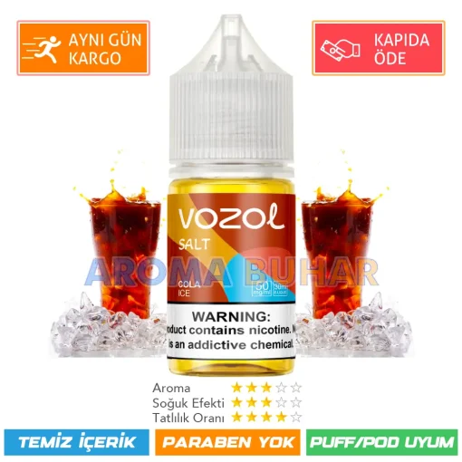 Vozol Likit Cola ice Salt